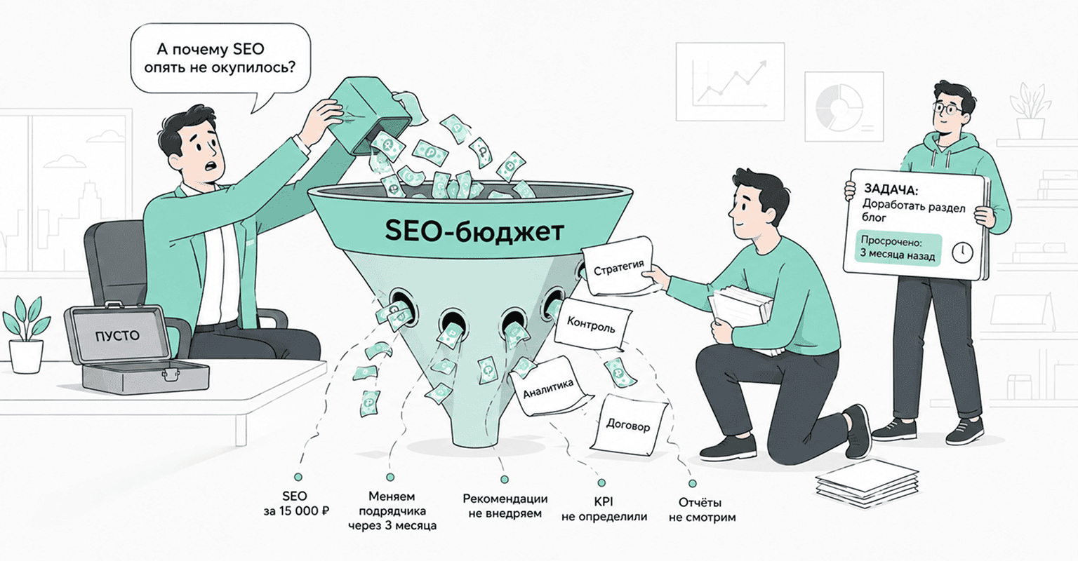 Как не потерять бюджет на SEO-аутсорсинге